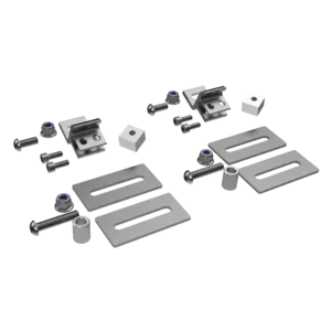 FlexAD PV Stabmatten Halterung, Doppelstabmatten Halter, FlexAD Solar Halterung Doppelstabmatte