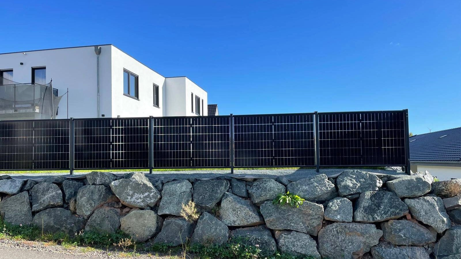 FlexAD Solarzaun, FlexAD PV Zaun, PV Gartenzaun, Solar Gartenzaun