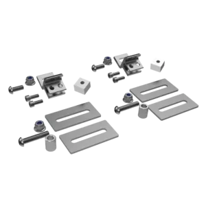 FlexAD PV Stabmatten Halterung, Doppelstabmatten Halter, FlexAD Solar Halterung Doppelstabmatte