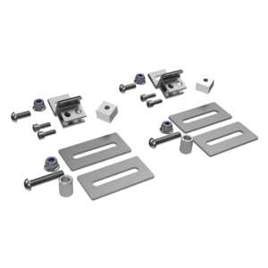 FlexAD PV Stabmatten Halterung, Doppelstabmatten Halter, FlexAD Solar Halterung Doppelstabmatte